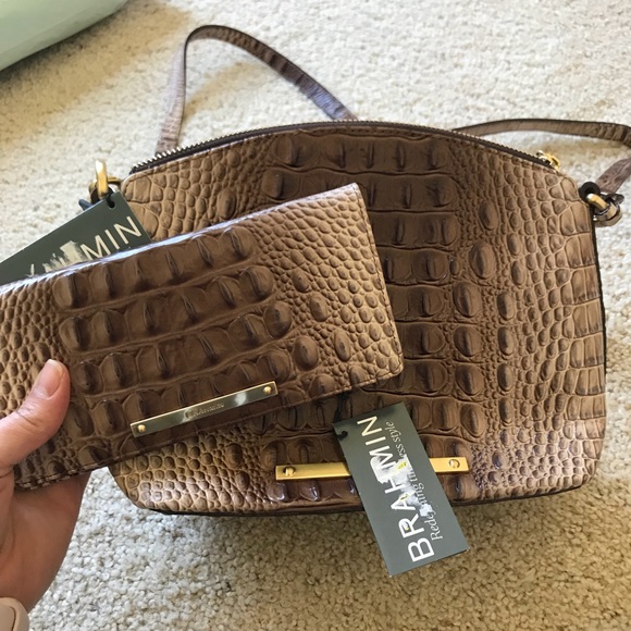 brahmin purse and wallet